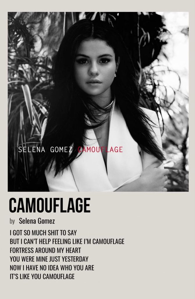 دانلود آهنگ Camouflage از Selena Gomez